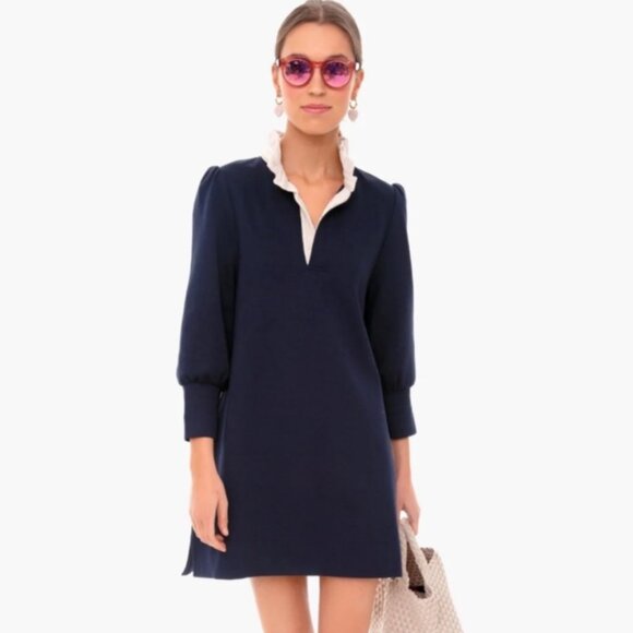 Tuckernuck Pomander Place Navy Charlotte Dress - Picture 2 of 16